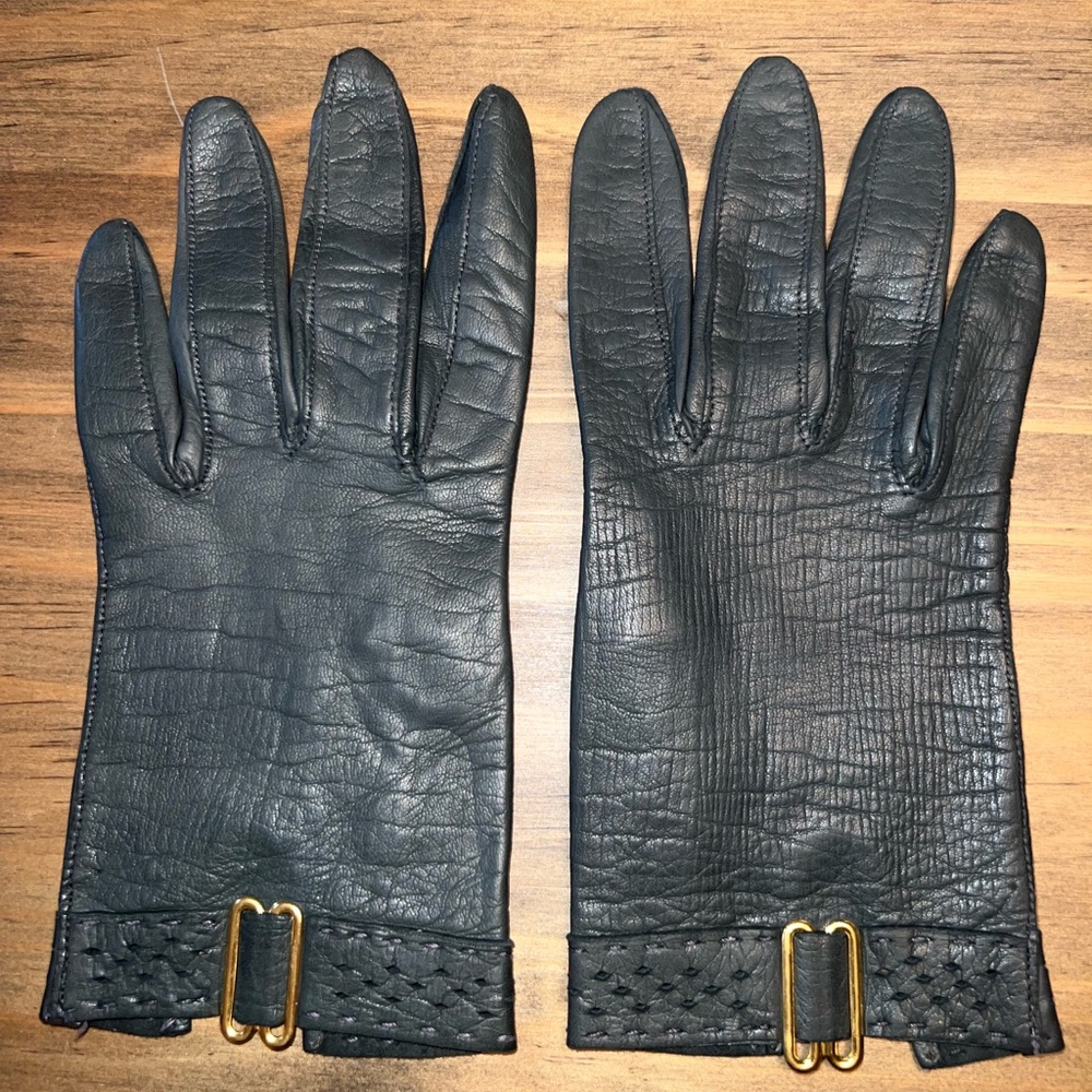 Vintage leather gloves sz 7